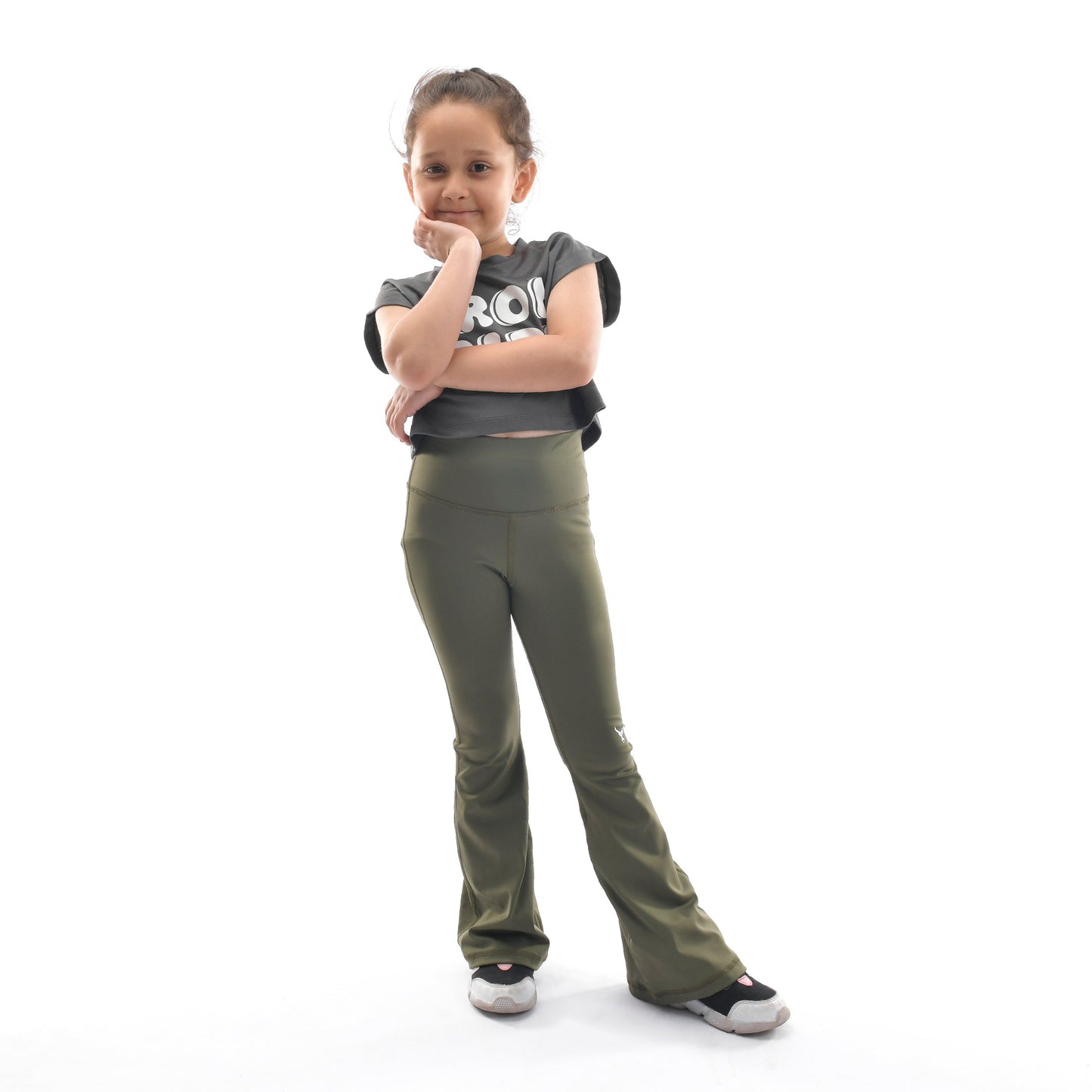 Little High-Rise Flare Leggings - THREDS
