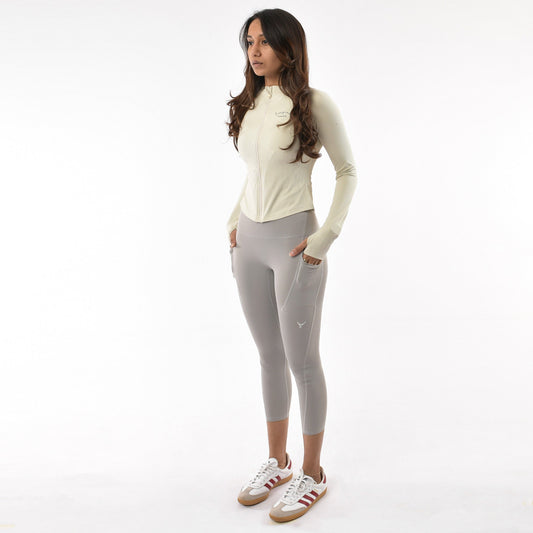 FlexZip Ribbed Jacket - THREDS
