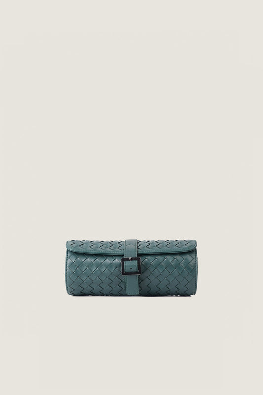3 Watch Roll Box Woven Style - THREDS