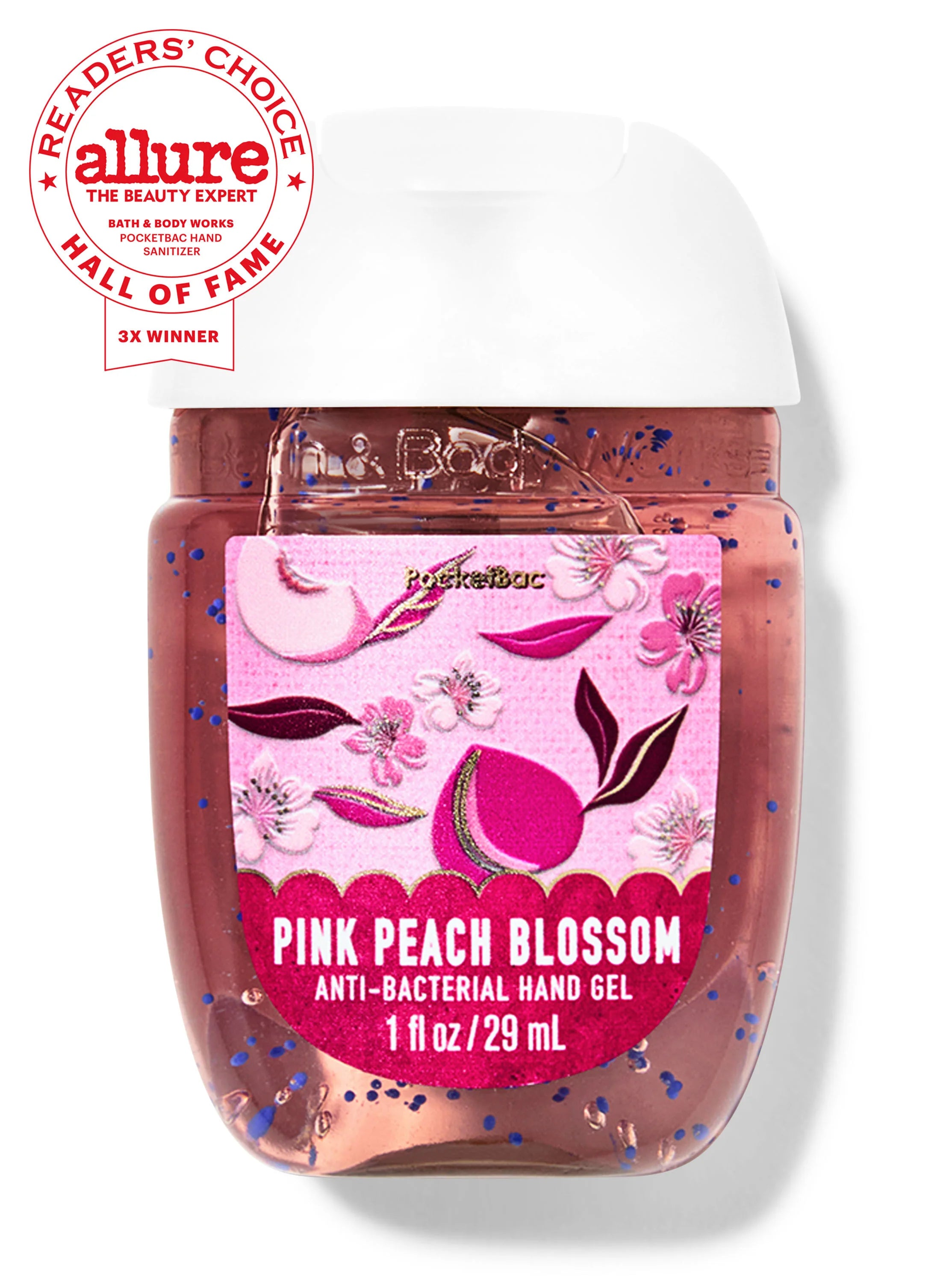 Bath & Body Works Pink Peach Blossom PocketBac Hand Sanitizer - THREDS