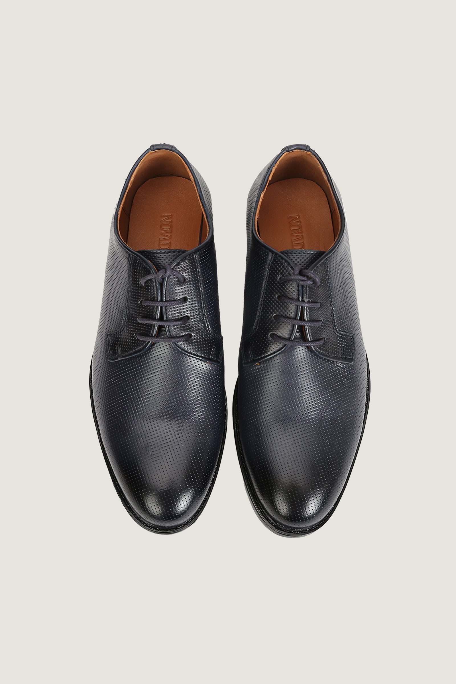 Men's Formal Dotted Leather Shoes - THREDS