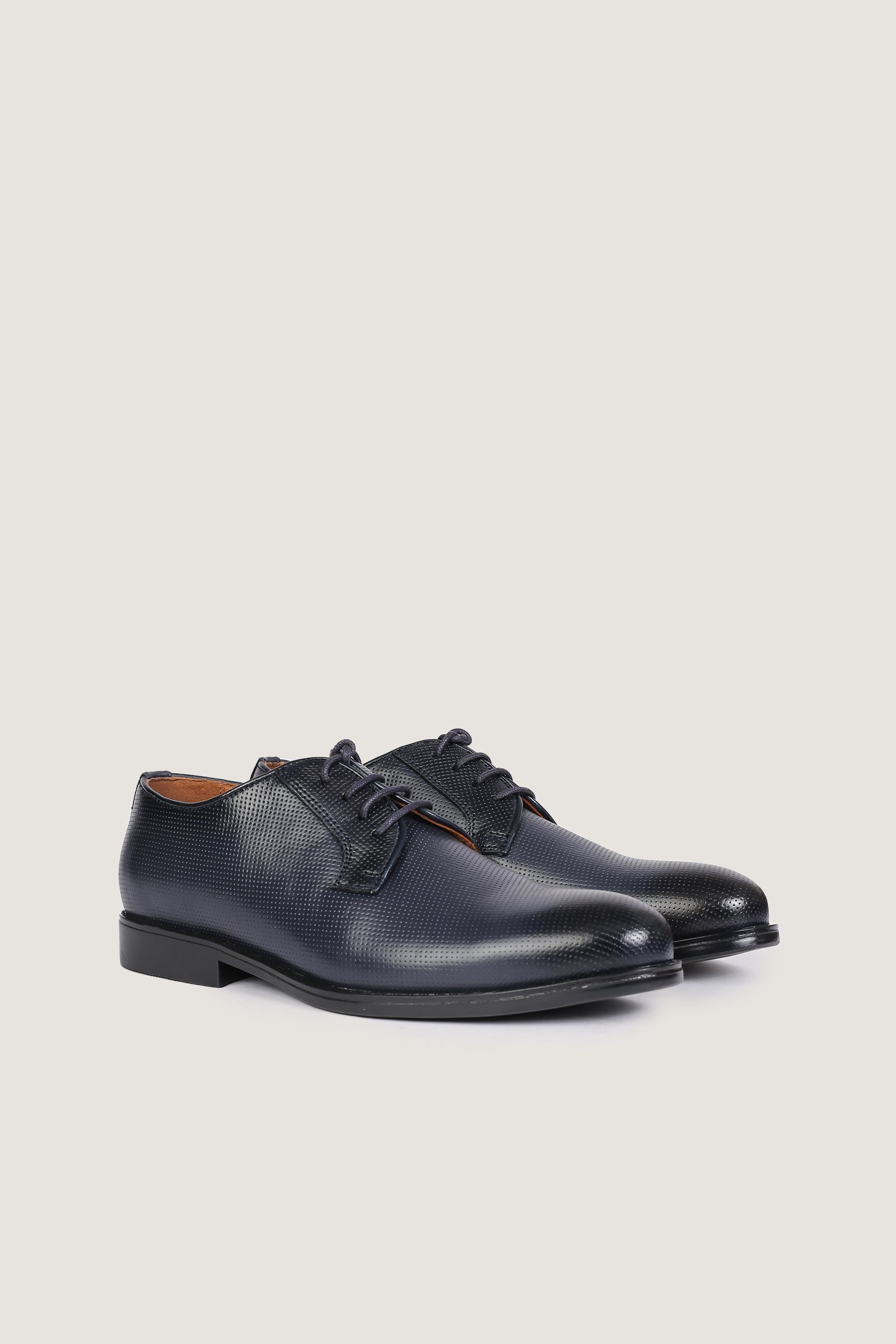 Men's Formal Dotted Leather Shoes - THREDS