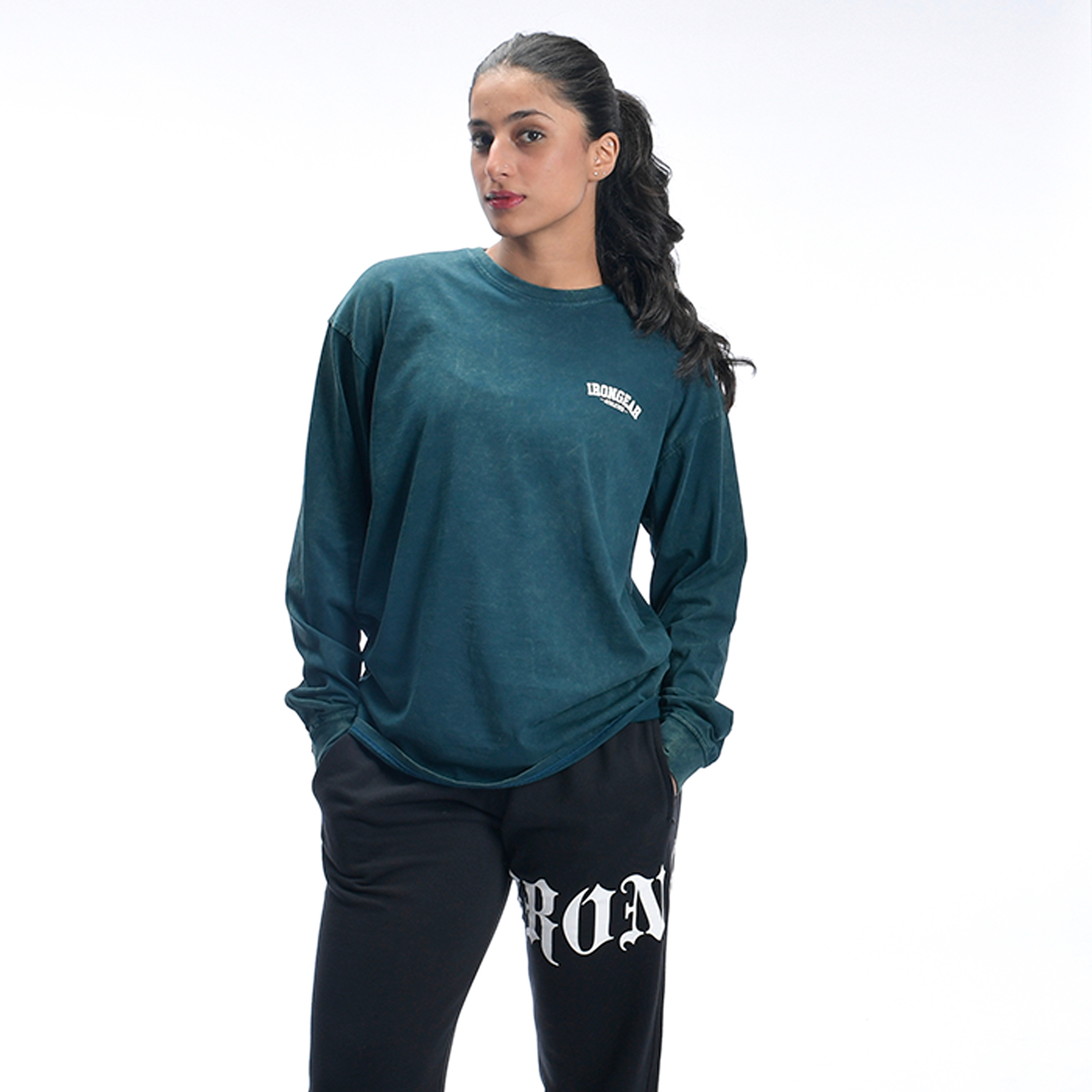Women's Stone Wash Long Sleeve Tee - THREDS