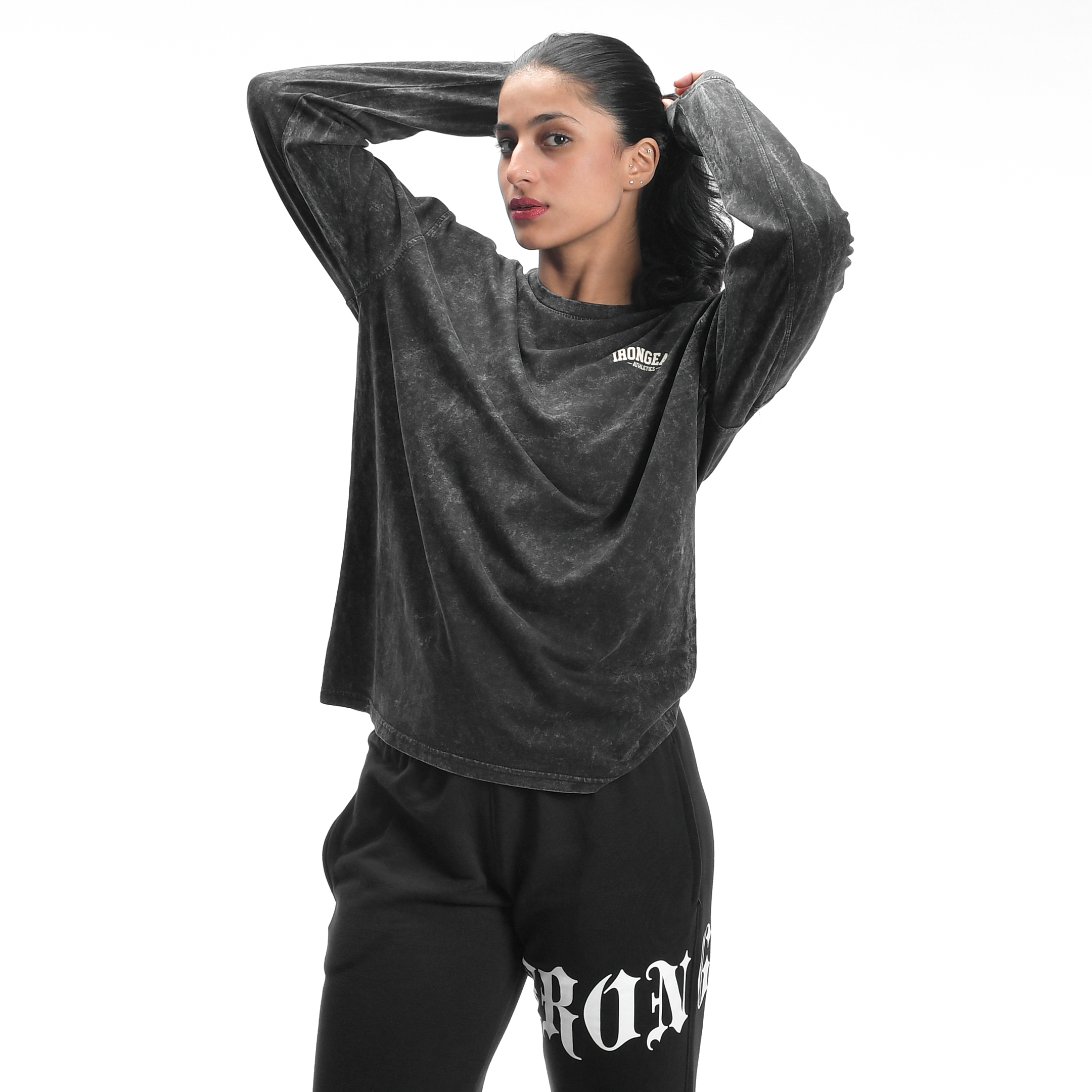 Women's Stone Wash Long Sleeve Tee - THREDS