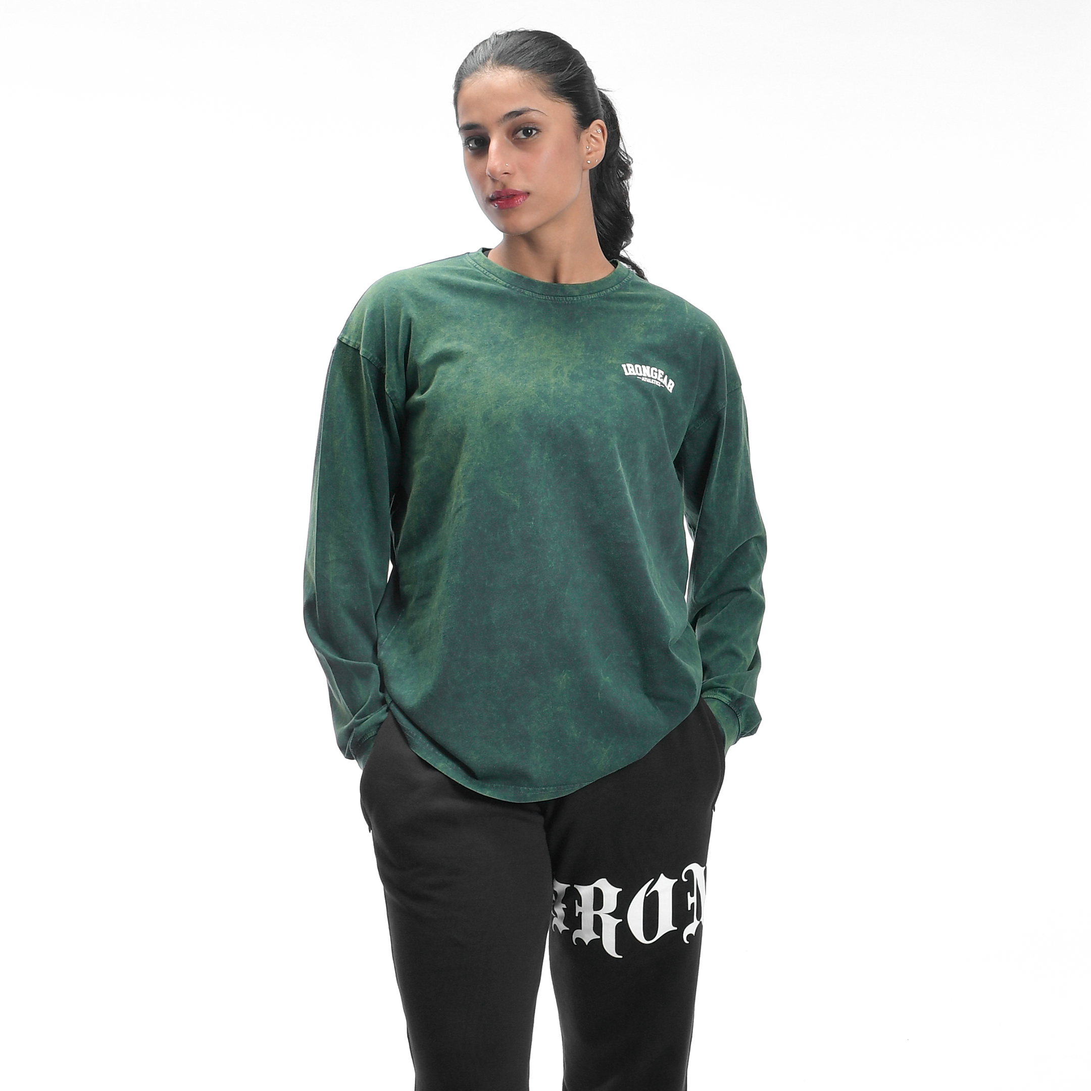 Women's Stone Wash Long Sleeve Tee - THREDS