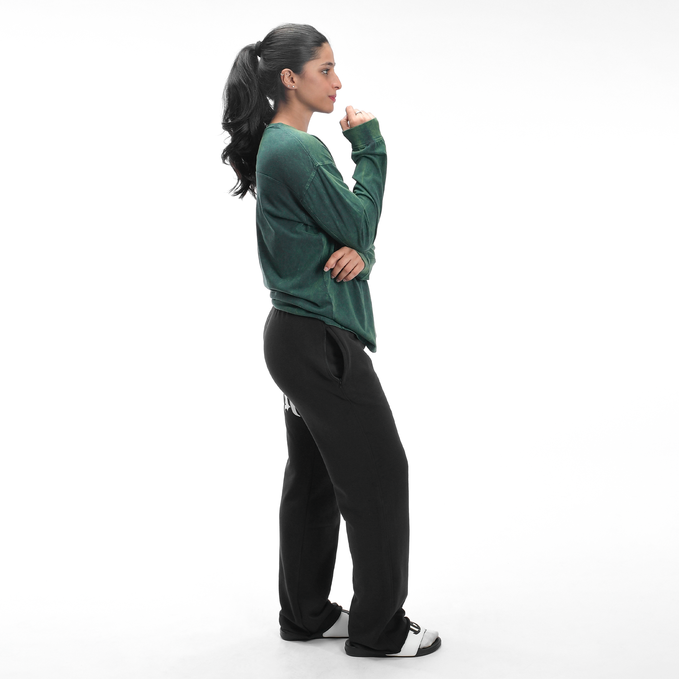 Women's Stone Wash Long Sleeve Tee - THREDS