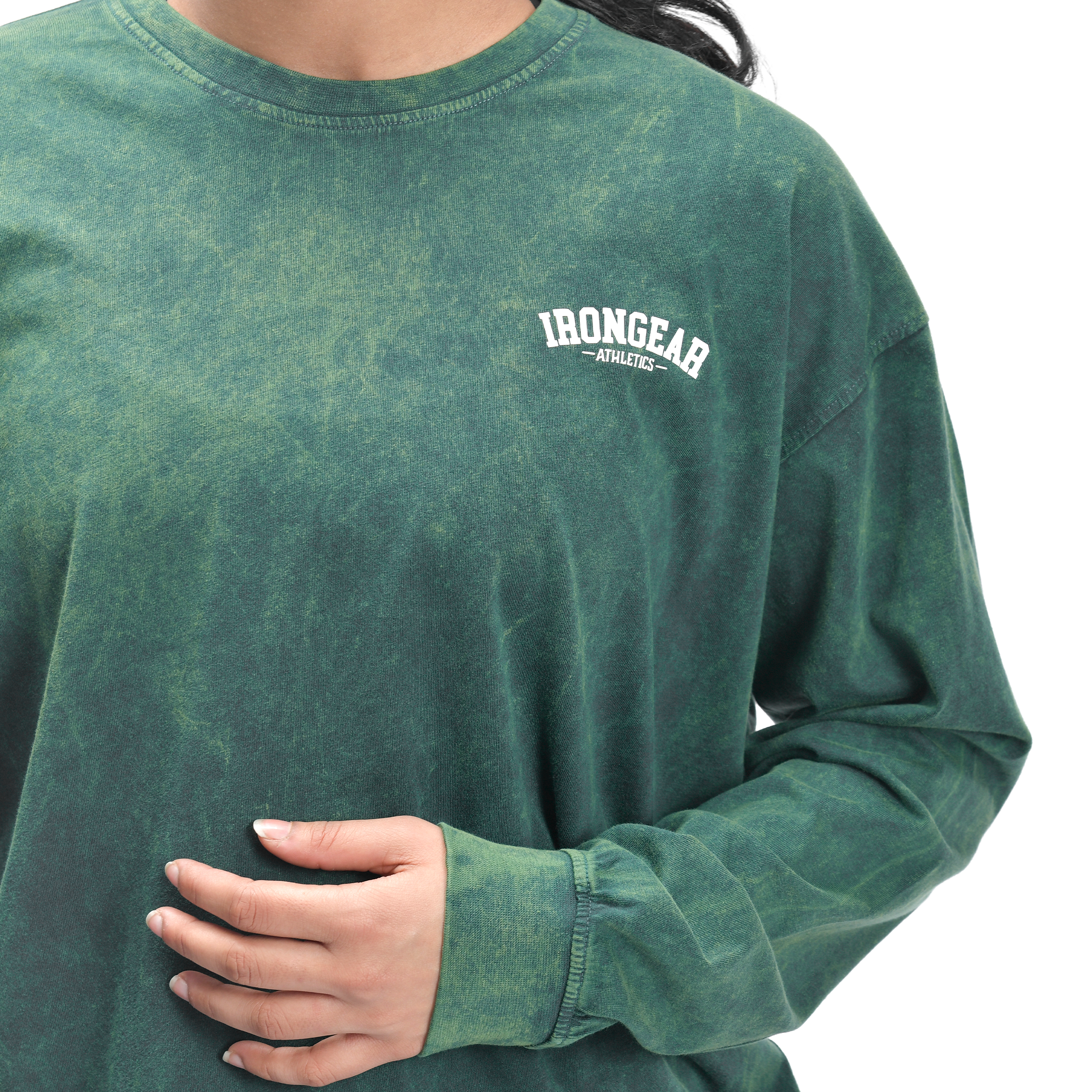 Women's Stone Wash Long Sleeve Tee - THREDS