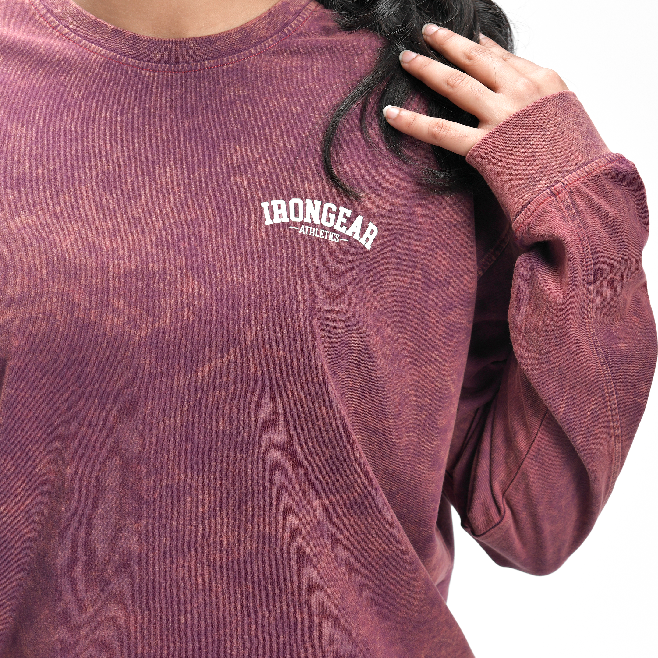 Women's Stone Wash Long Sleeve Tee - THREDS