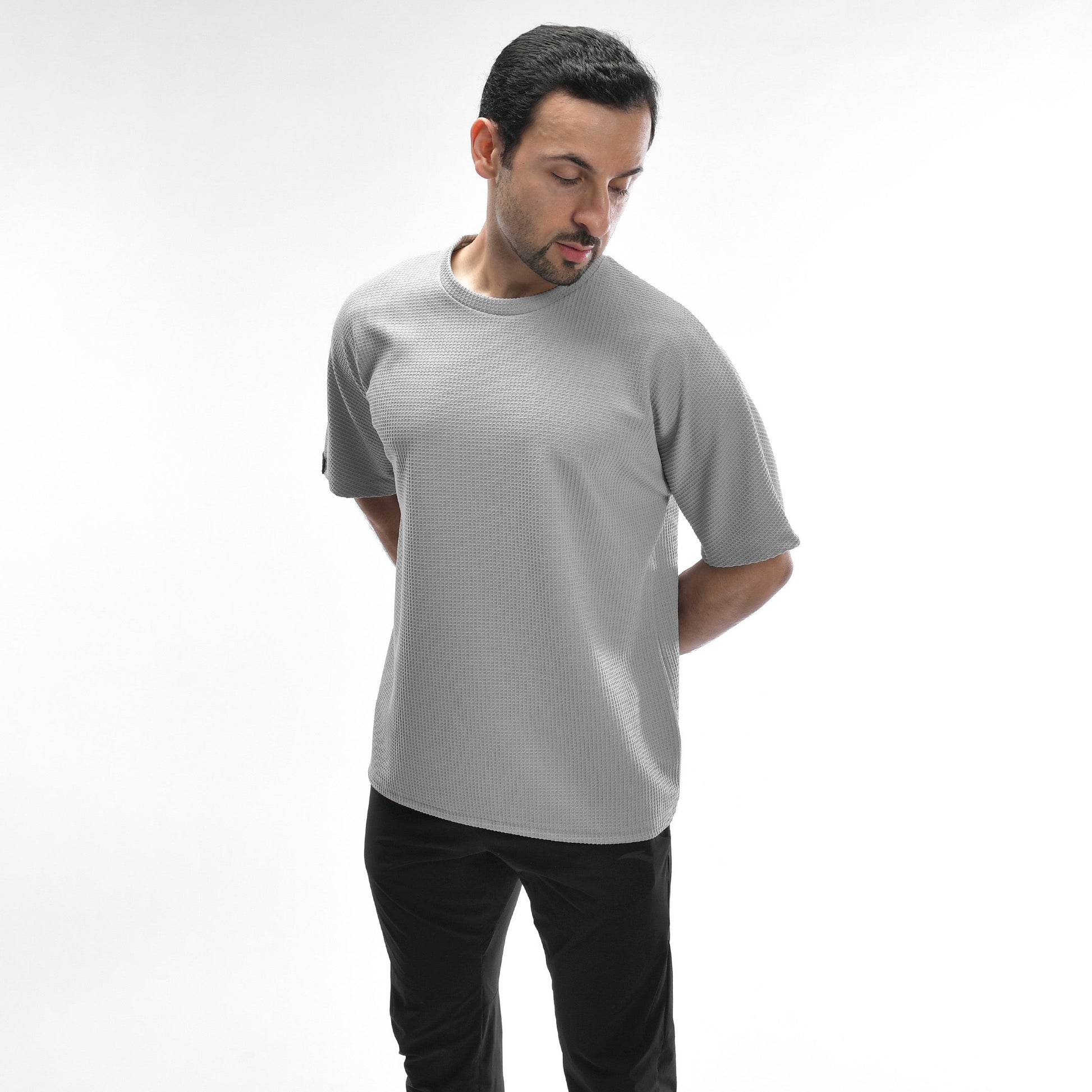 Waffle Oversized Tee - THREDS