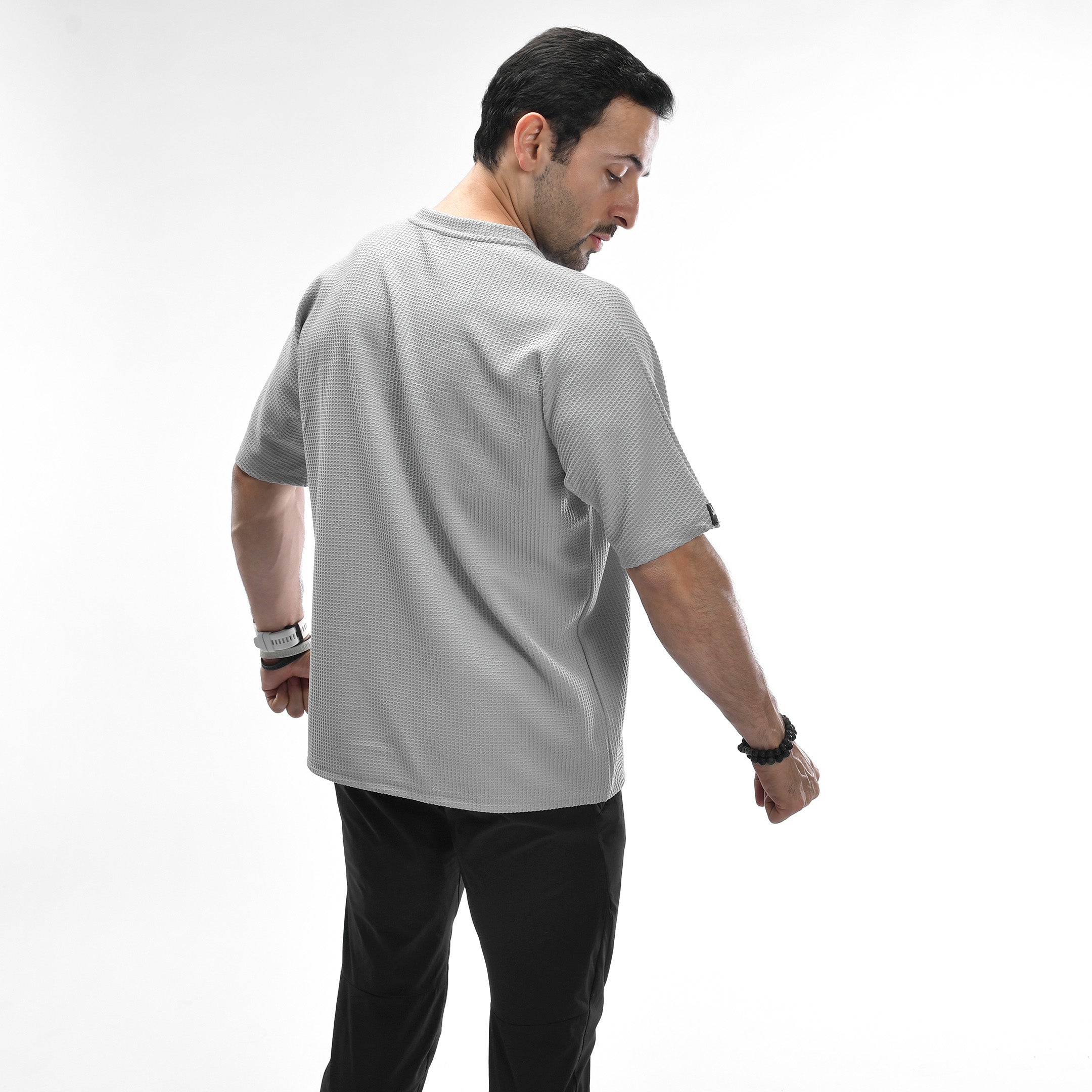 Waffle Oversized Tee - THREDS