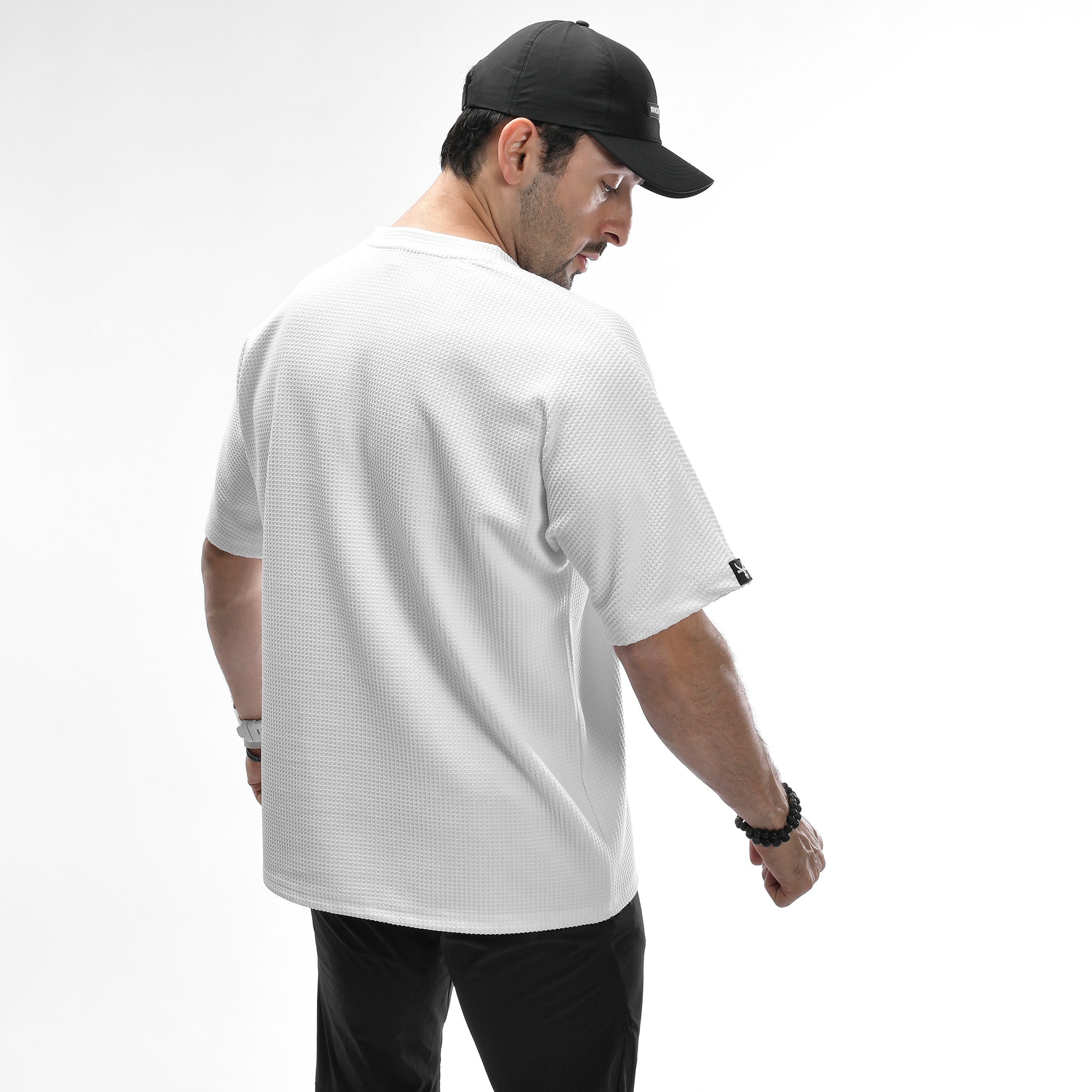 Waffle Oversized Tee - THREDS