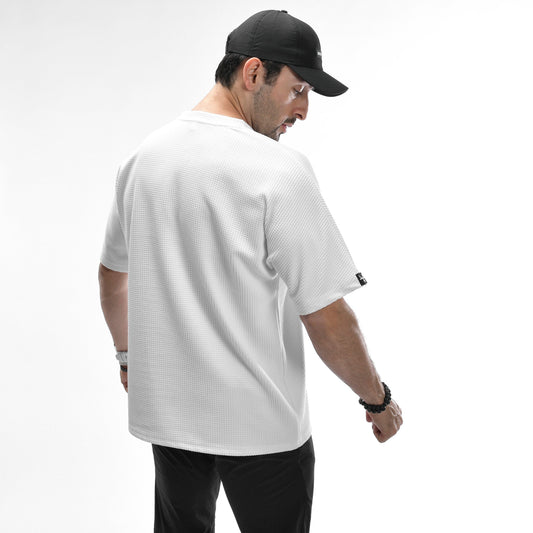 Waffle Oversized Tee - THREDS