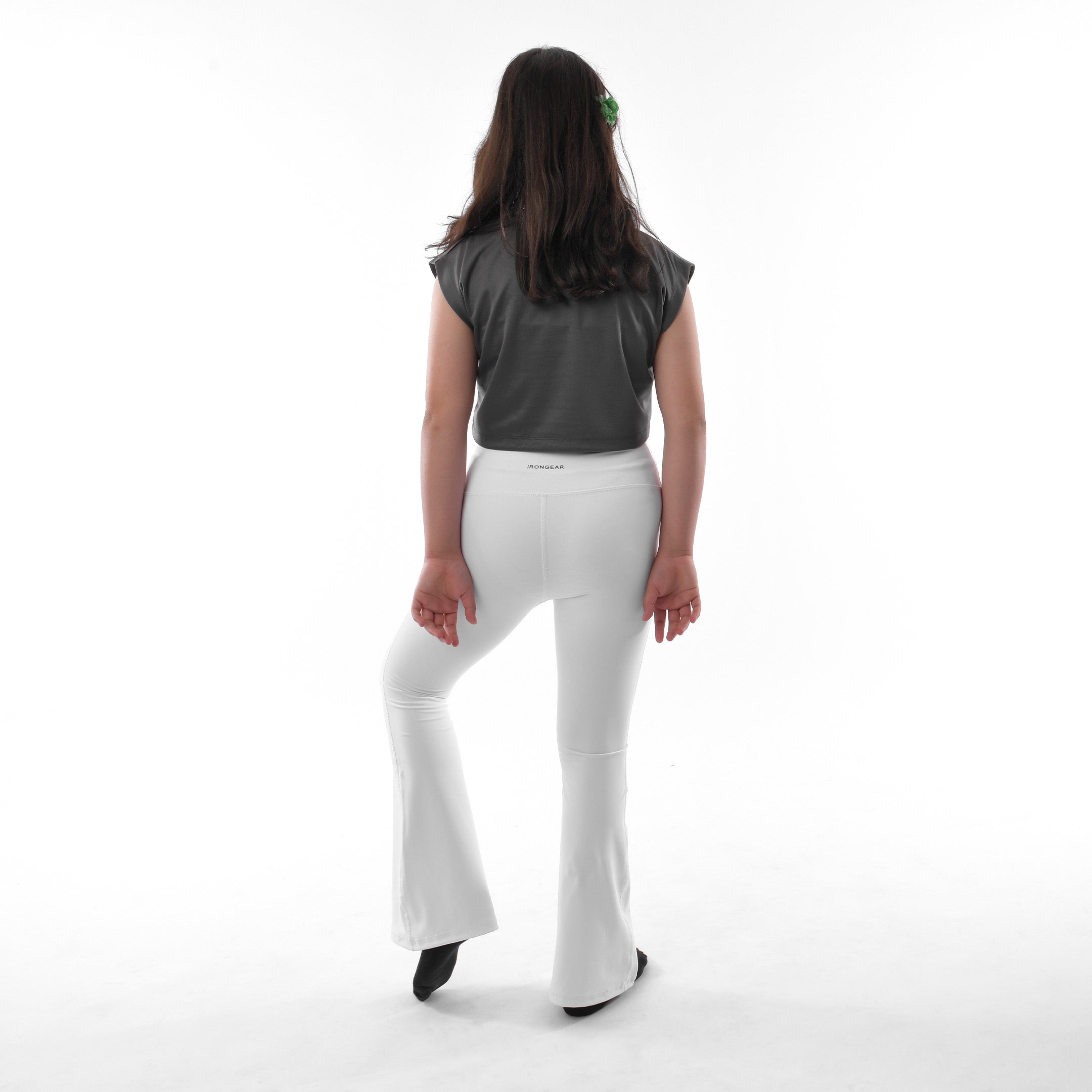 Little High-Rise Flare Leggings - THREDS