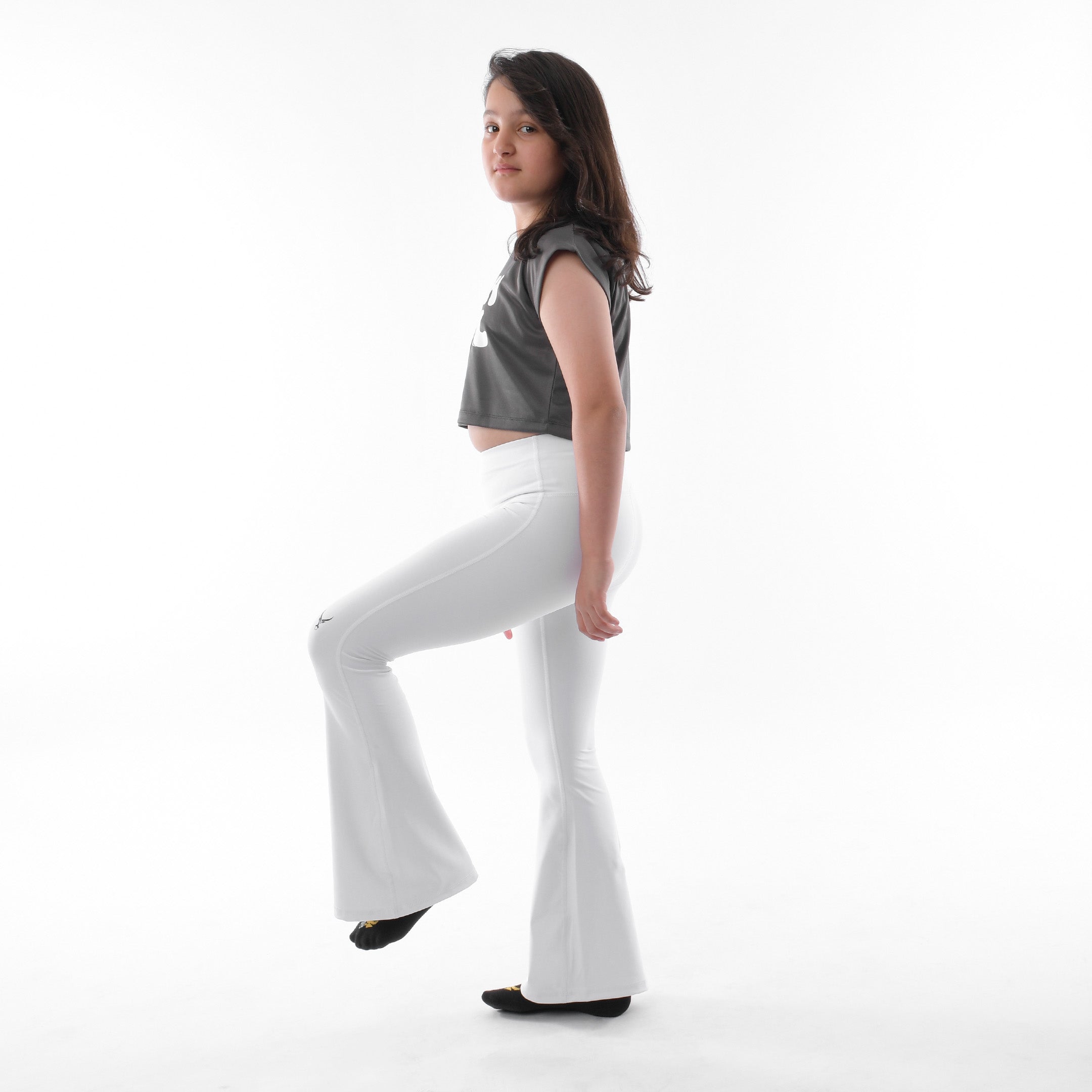 Little High-Rise Flare Leggings - THREDS