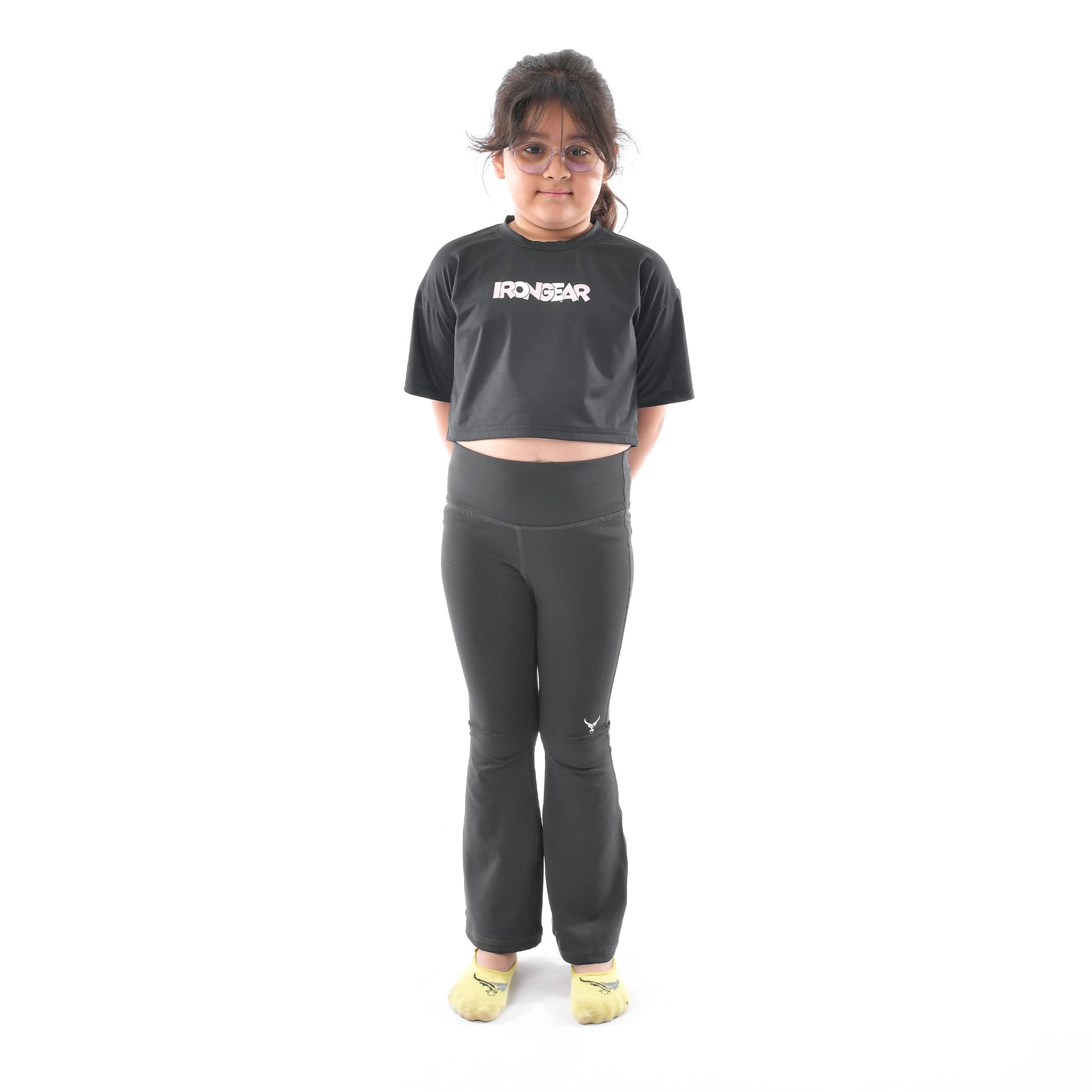Little High-Rise Flare Leggings - THREDS