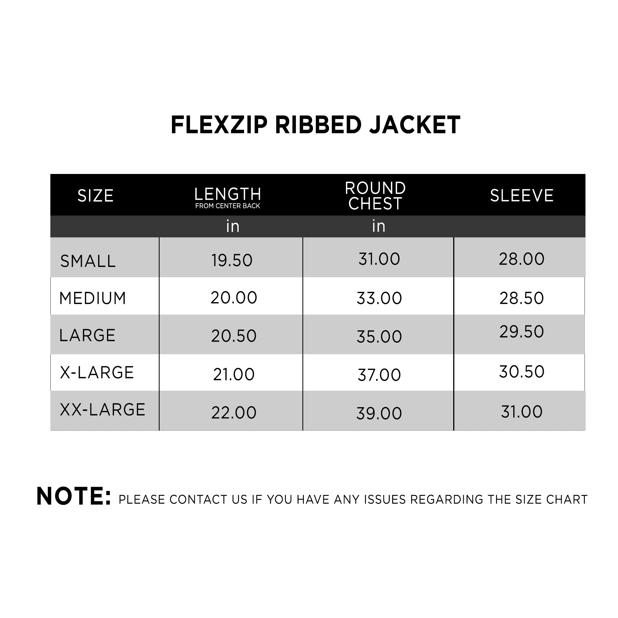 FlexZip Ribbed Jacket - THREDS