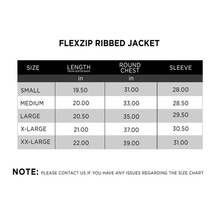 FlexZip Ribbed Jacket - THREDS