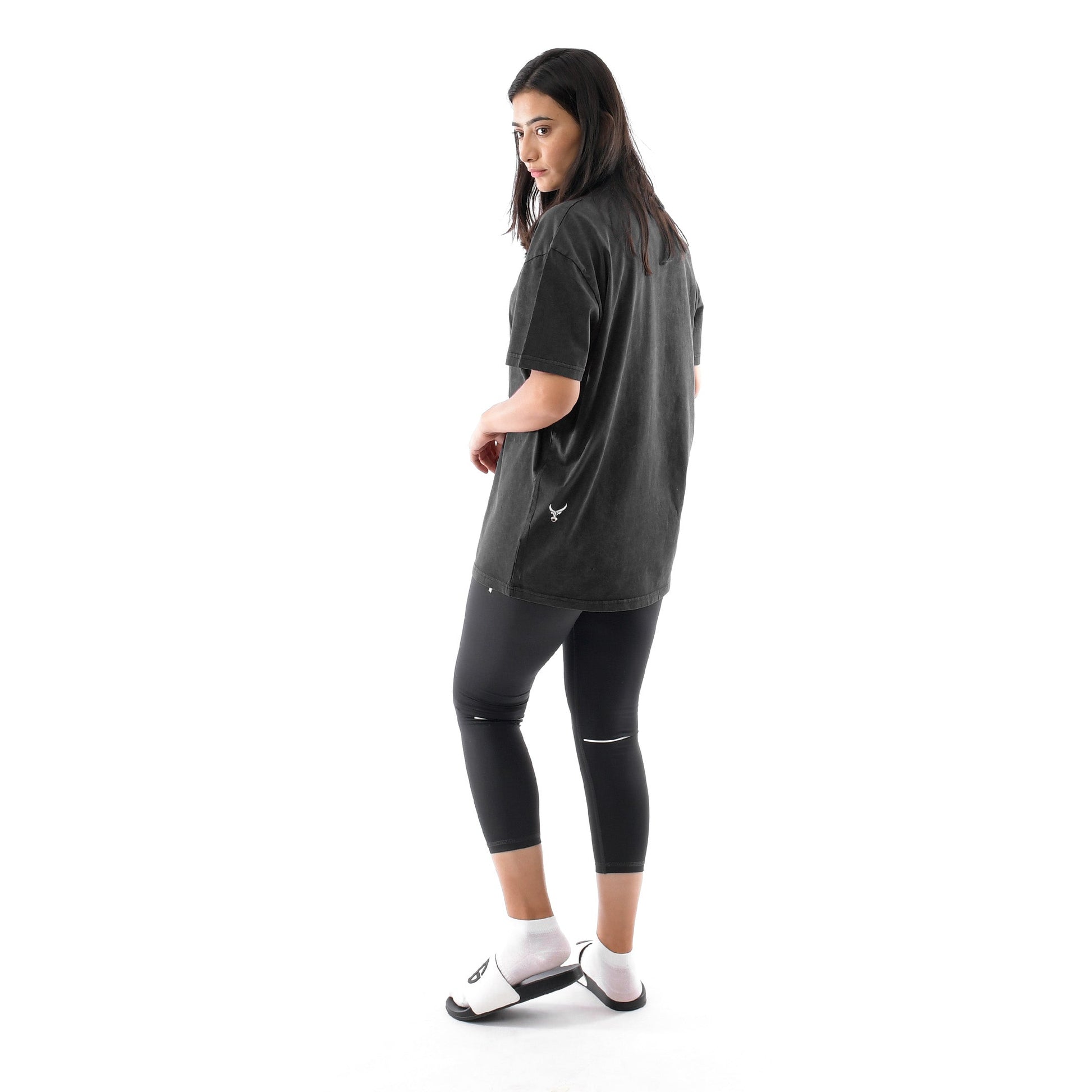 Stone Wash Oversized Tee Women's - THREDS