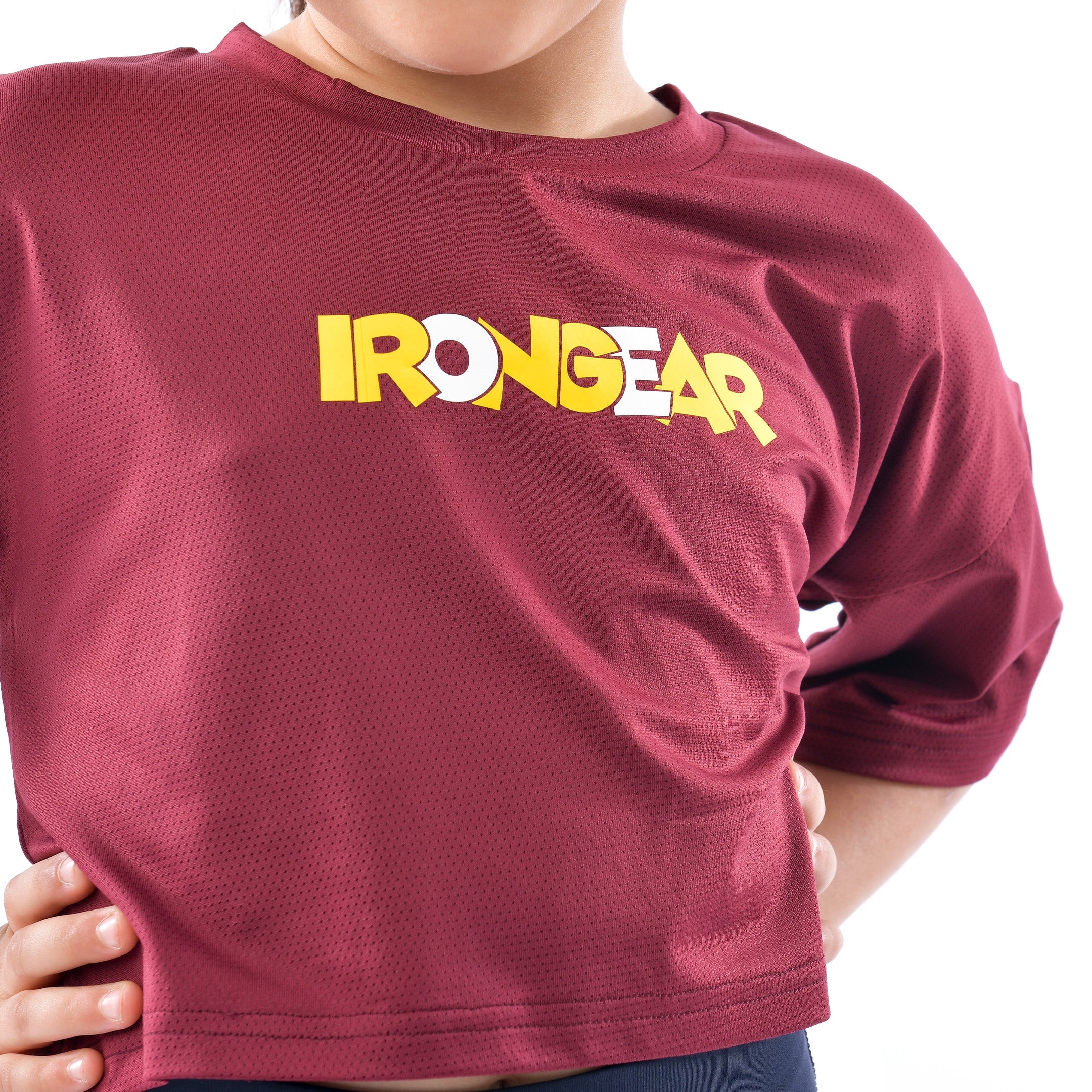 Little Drop Shoulder Crop Top - THREDS