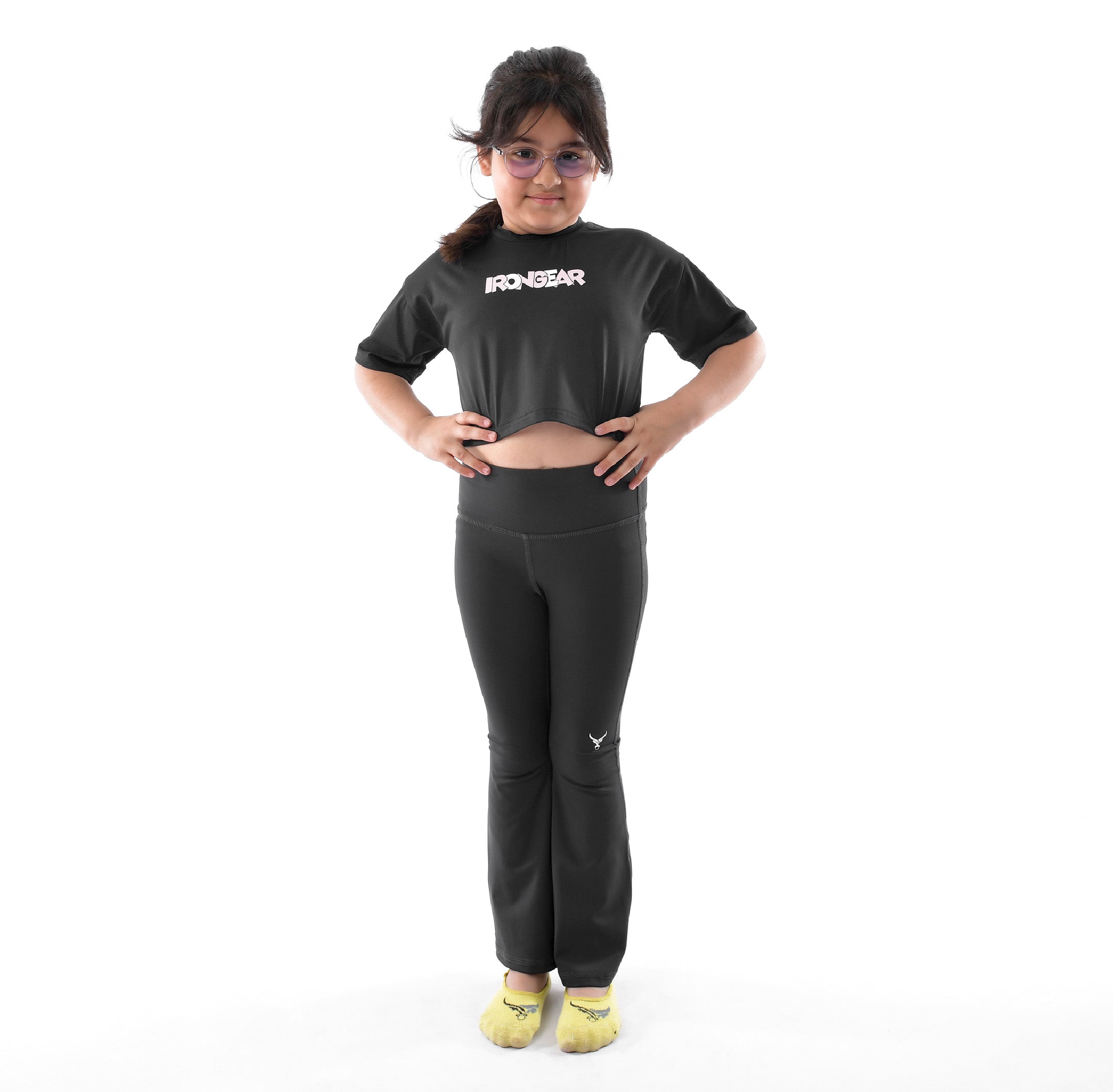 Little Drop Shoulder Crop Top - THREDS