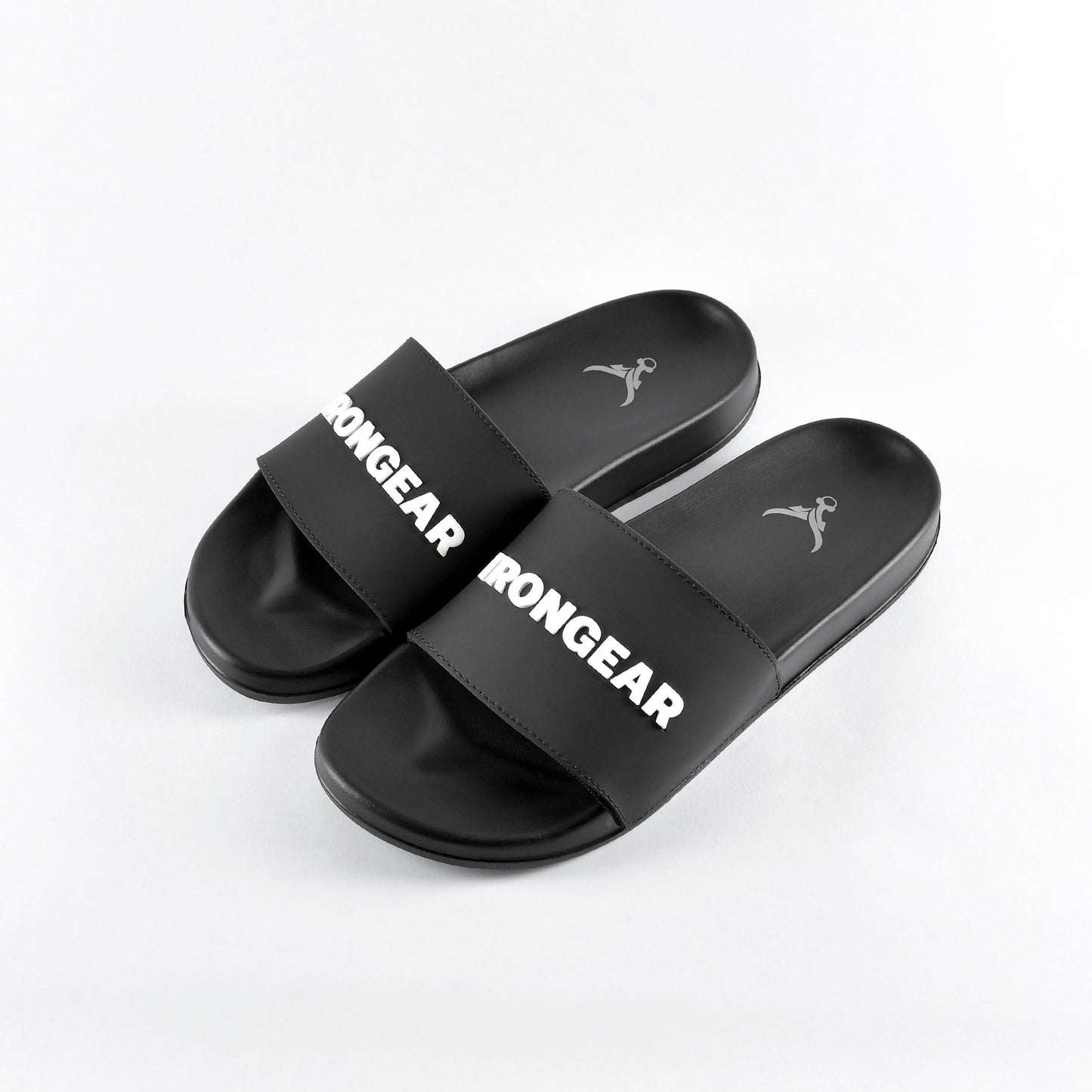 Unisex Signature Slides Black/White - THREDS