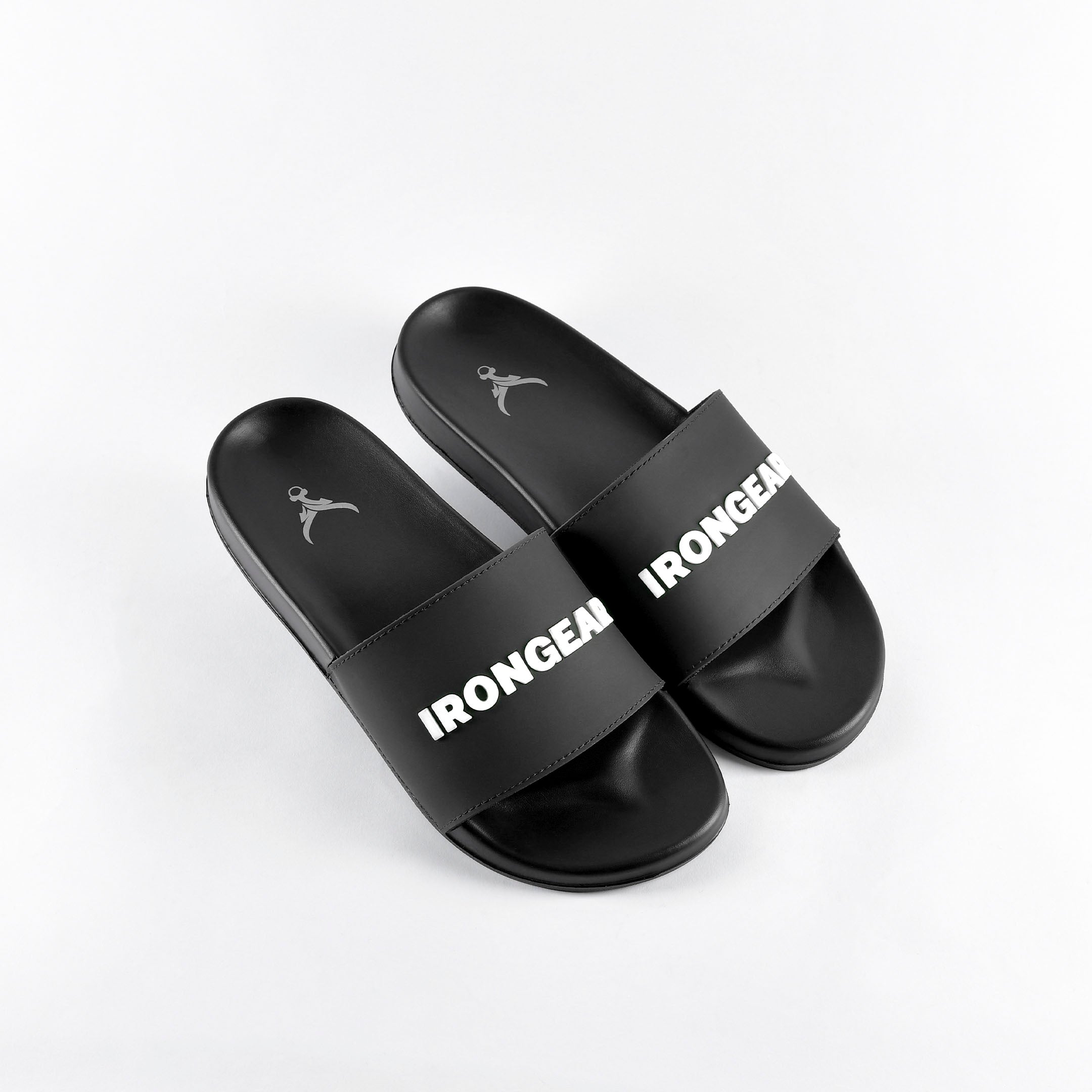 Unisex Signature Slides Black/White - THREDS