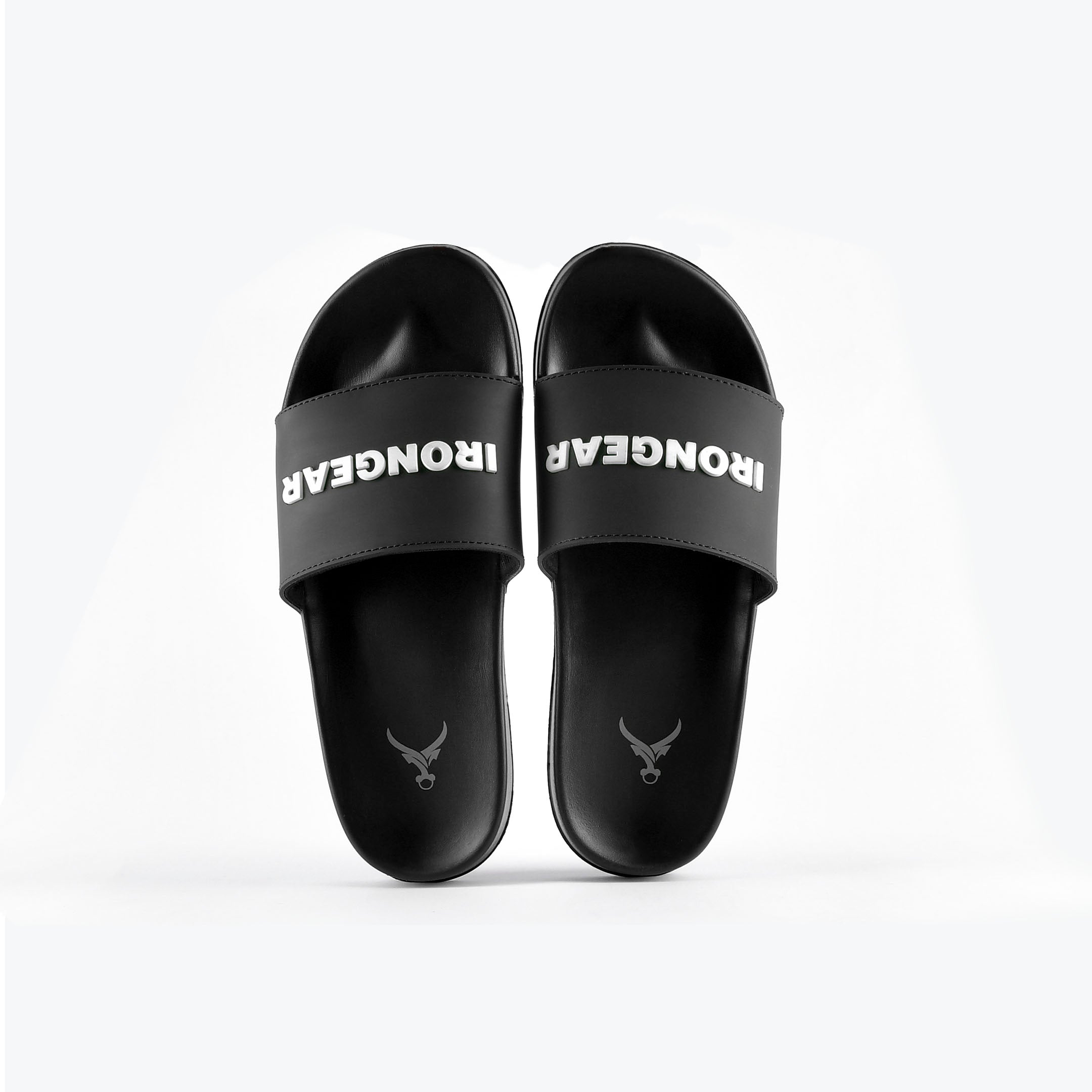 Unisex Signature Slides Black/White - THREDS