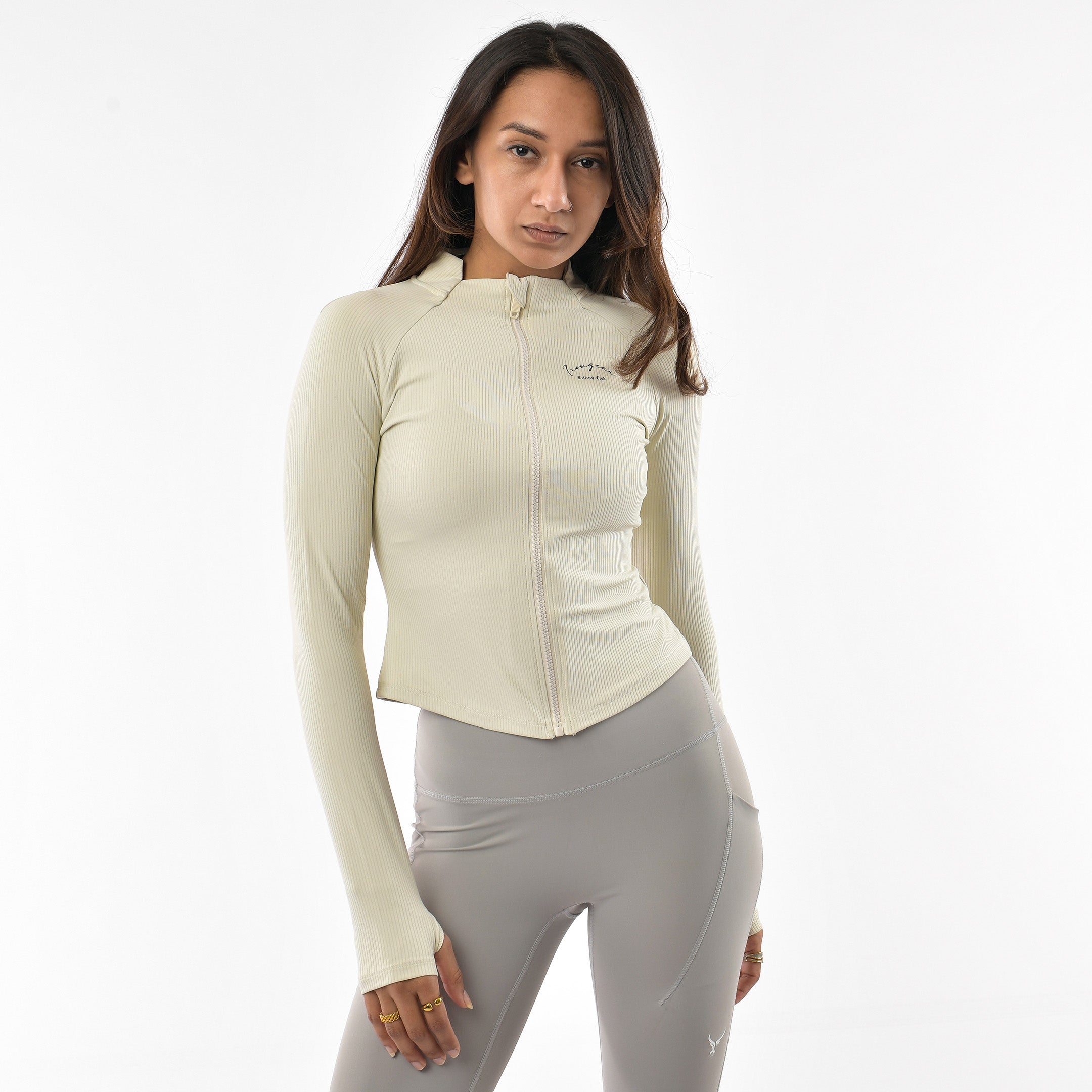 FlexZip Ribbed Jacket - THREDS