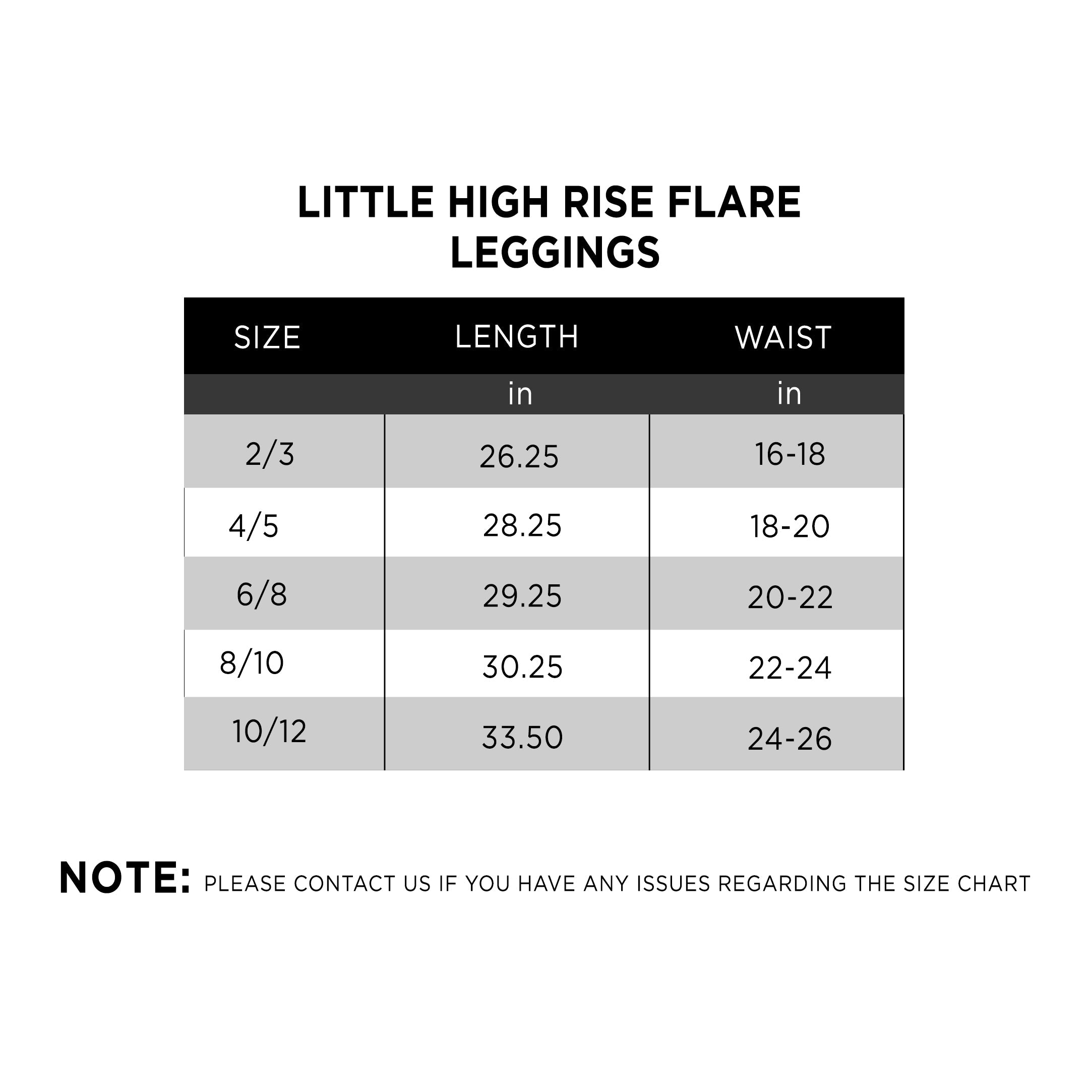 Little High-Rise Flare Leggings - THREDS