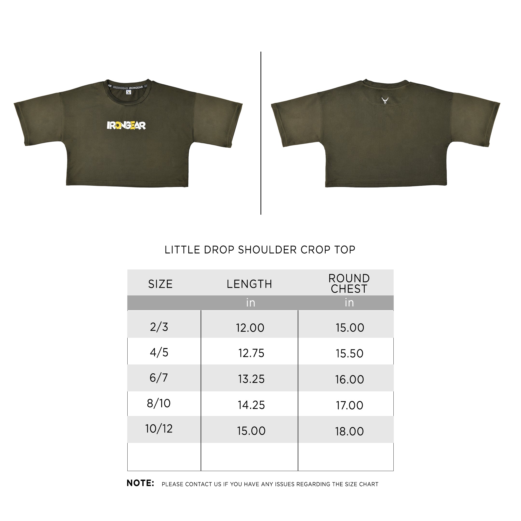 Little Drop Shoulder Crop Top - THREDS